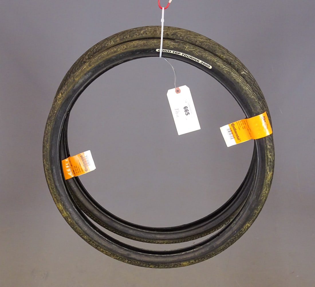Tire Lot: Pair NOS Conti Top Touring 2000 26 x 1.75 tires. Steve Stevens Collection Colorado.