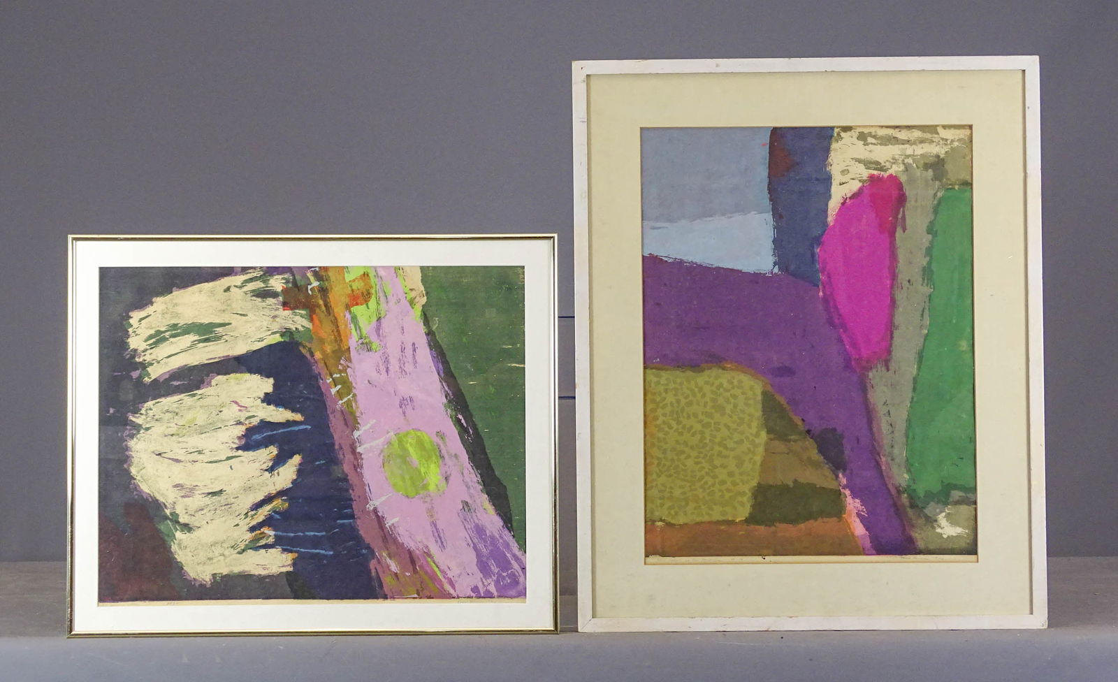 Two Abstracts Signed Tom Rivera (1 of 11)