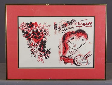Marc Chagall Lithograph