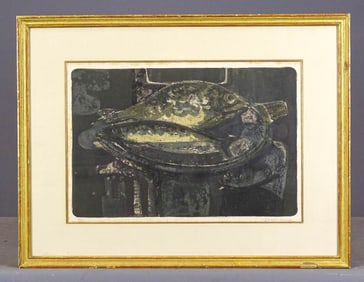 Mid Century Lithograph