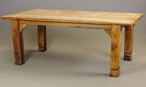 Custom Hardwood Dining Table