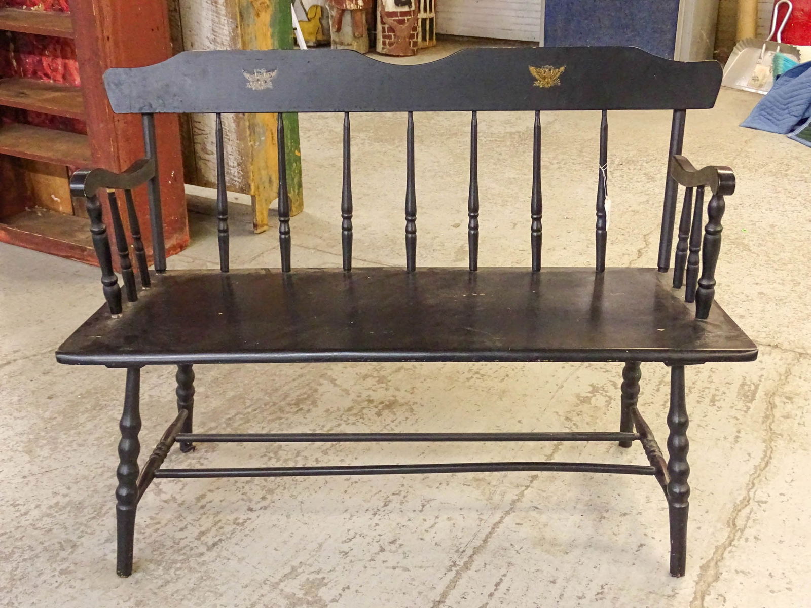 Vintage Porch Bench (1 of 5)