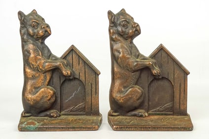 Cast Iron Bookends