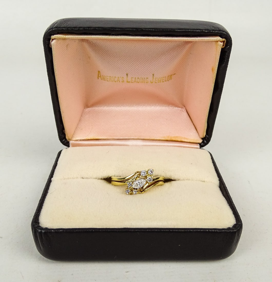 Ladies 18 Karat Ring Set (1 of 7)