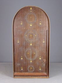 Wooden Bagatelle Board