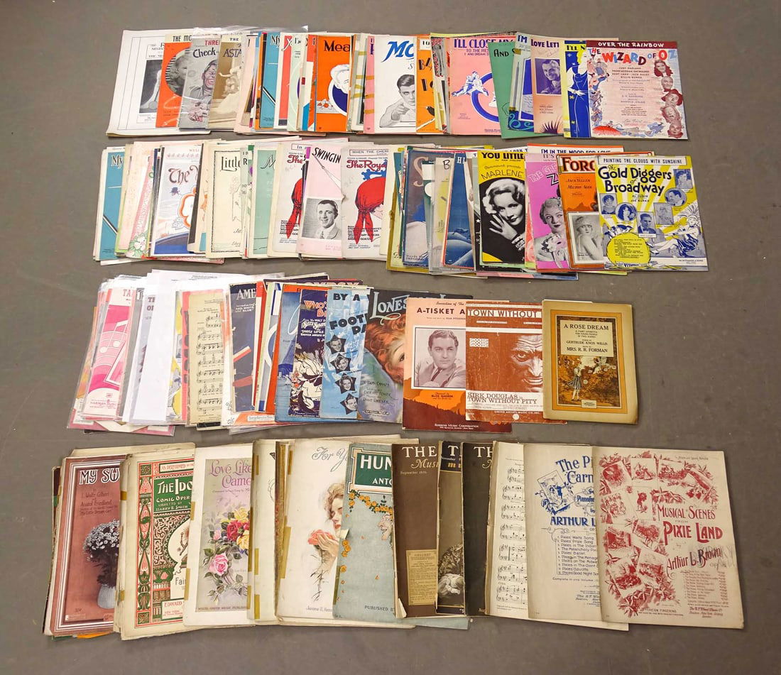 Early Sheet Music Lot (1 of 15)