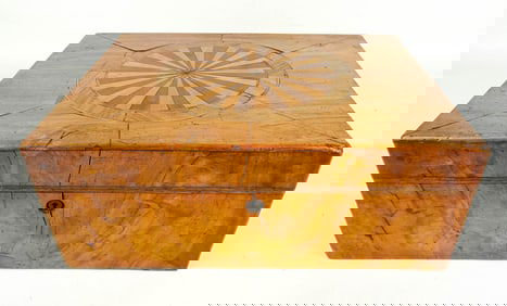 19th c. Inlaid Document Box