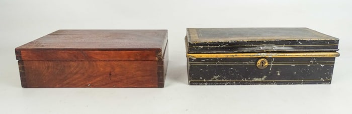Toleware Box Lot