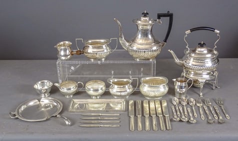 Sheffield Silverplate Lot