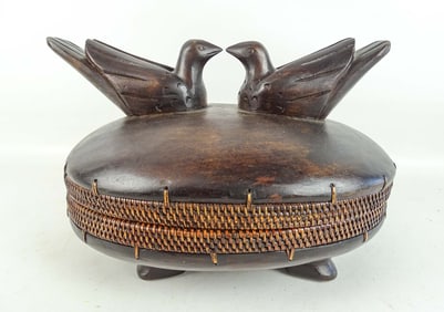 Ethnic Hardwood Bowl