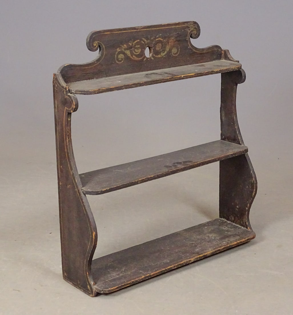 19th c. Wall Shelf (1 of 4)