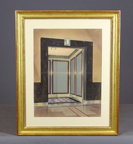Original Design Artwork for Otis Elevator