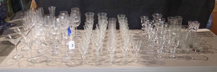 Stemware Lot