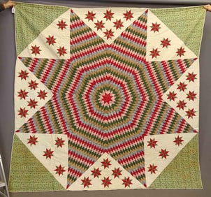 19th c. Star Quilt