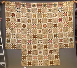 19th c. Star Quilt