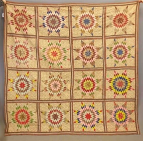 19th c. Star Quilt