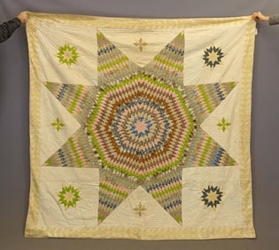 19th c. Star Quilt