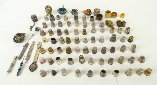 Large Thimble Collection