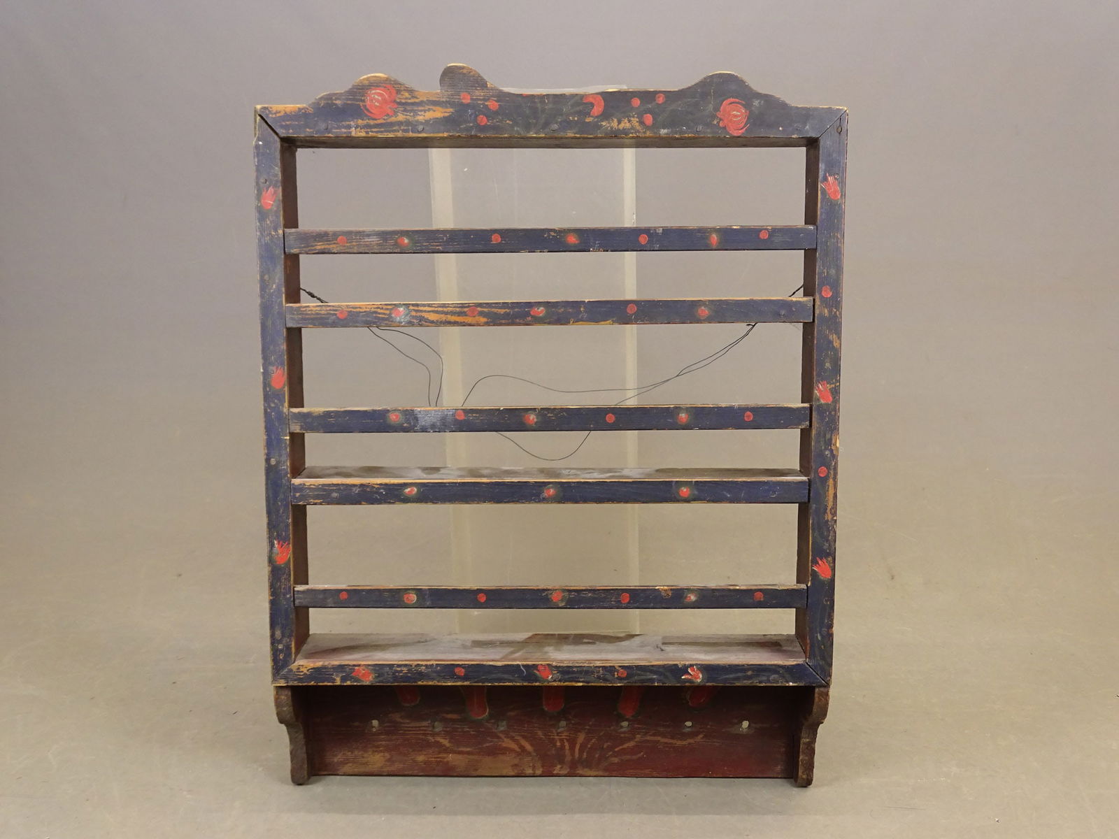 19th c. Continental Hanging Shelf (1 of 5)