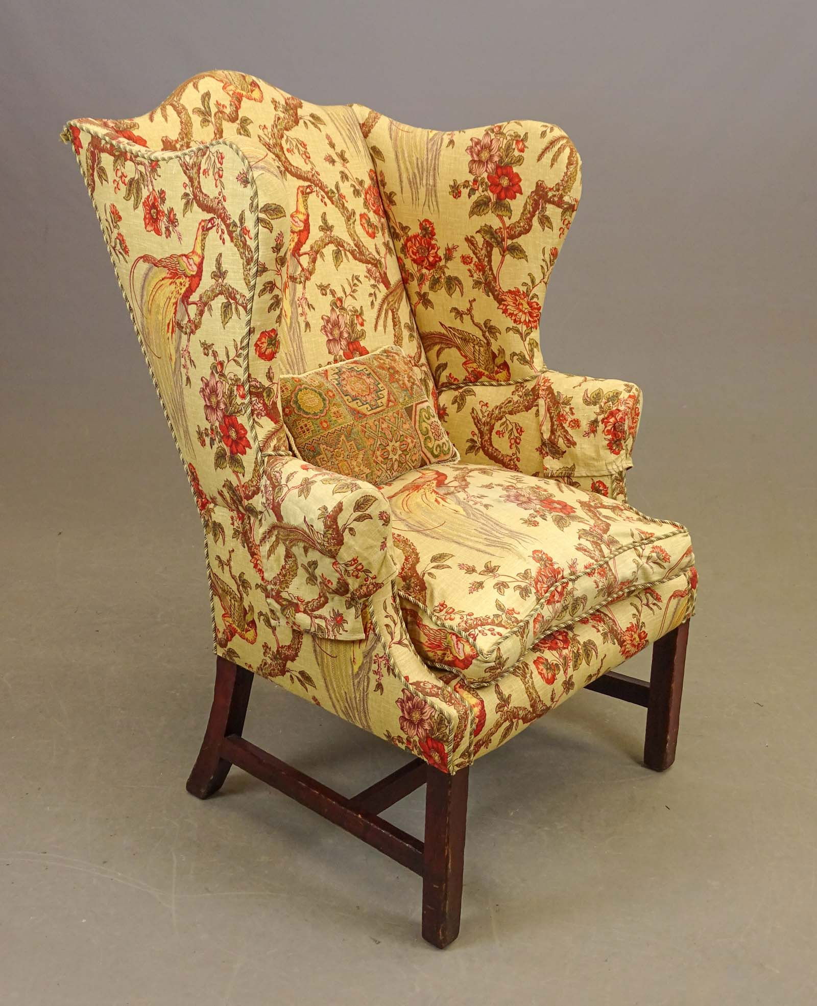 18th c. Chippendale Wing Chair (1 of 5)