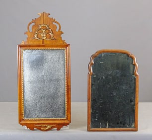 Two 18th c. Mirrors