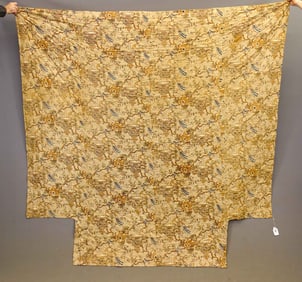 19th c. Chintz Quilt