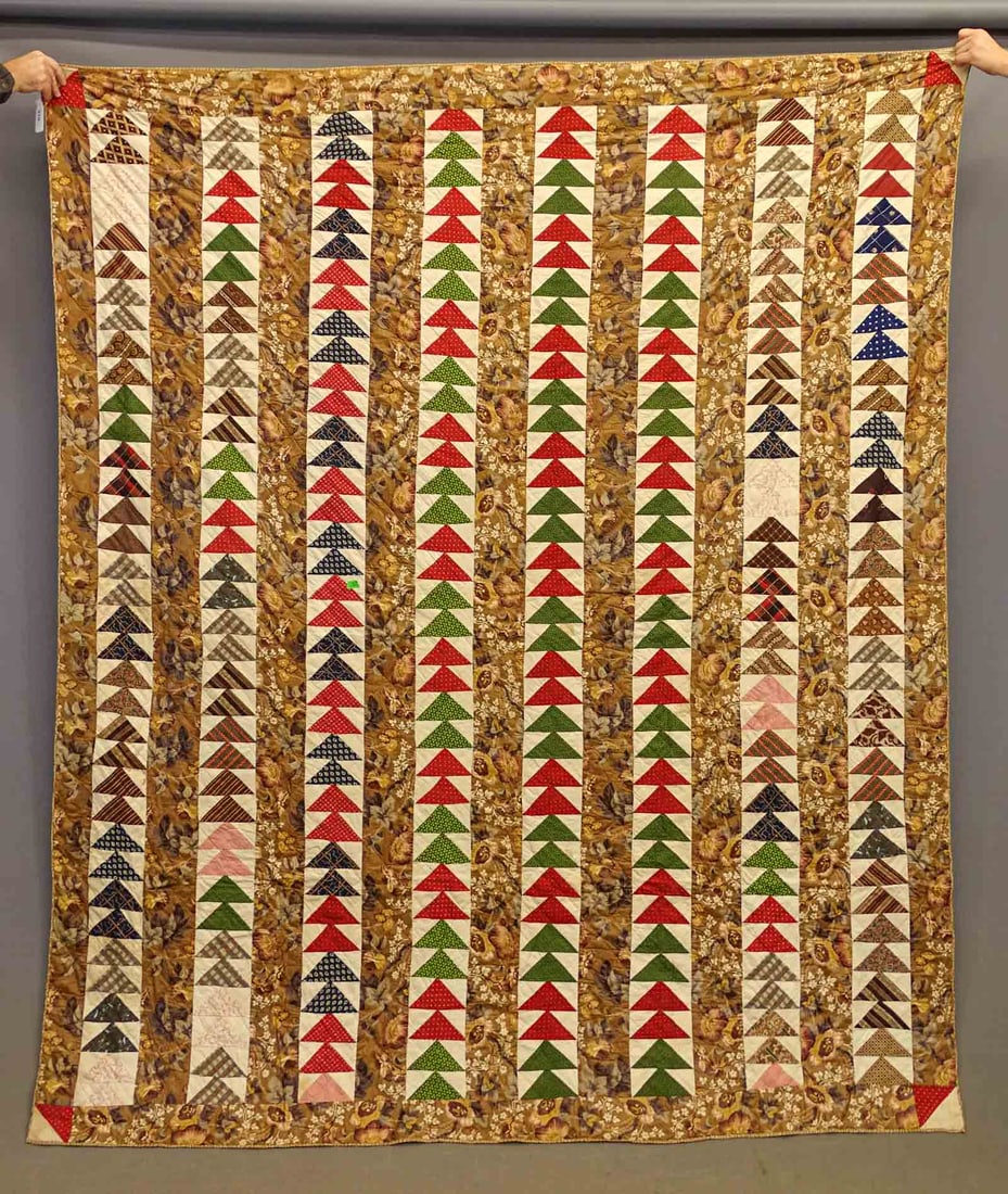 19th c. Chintz Quilt (1 of 4)