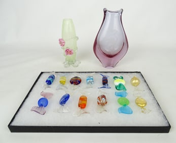 Misc. Art Glass Lot