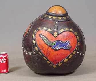 African Gourd Pot