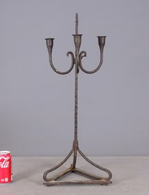 Wrought Iron Candleabra