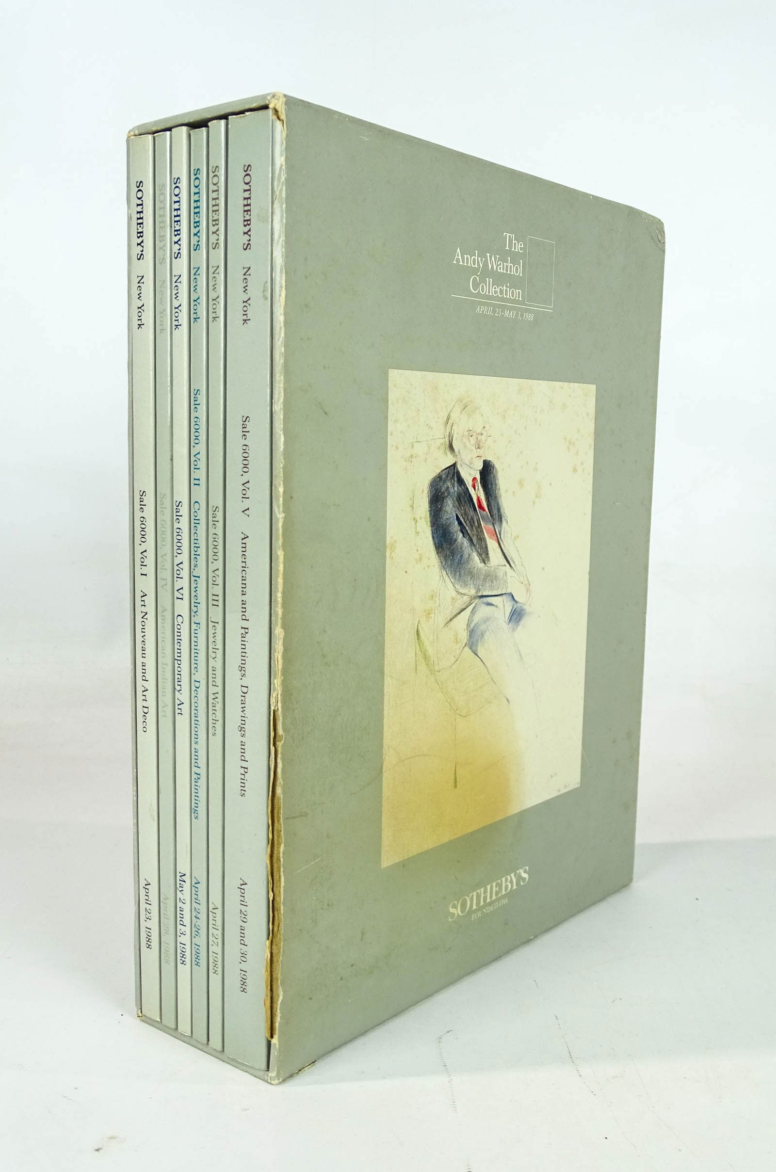 Andy Warhol Sotheby's Catalogs (1 of 10)