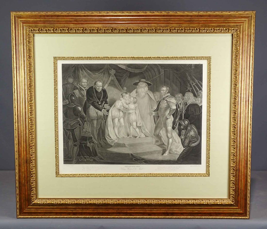 19th c. Print "Shakspeare" (1 of 6)