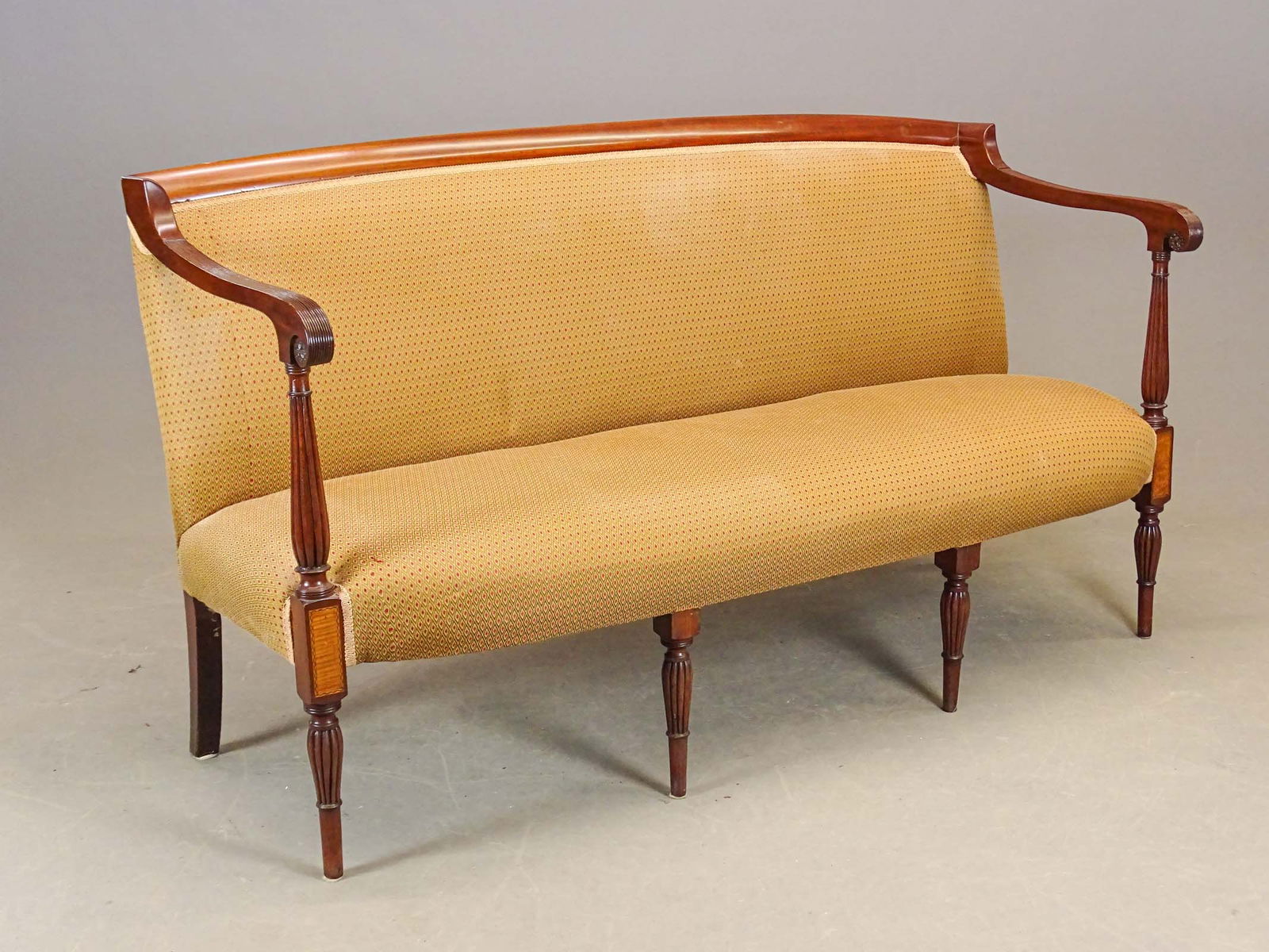 North Shore Style Sofa: North Shore style sofa. 62" x 44" x 35".