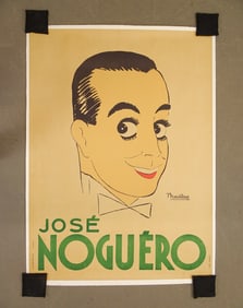 Vintage French Ad Poster Actor
