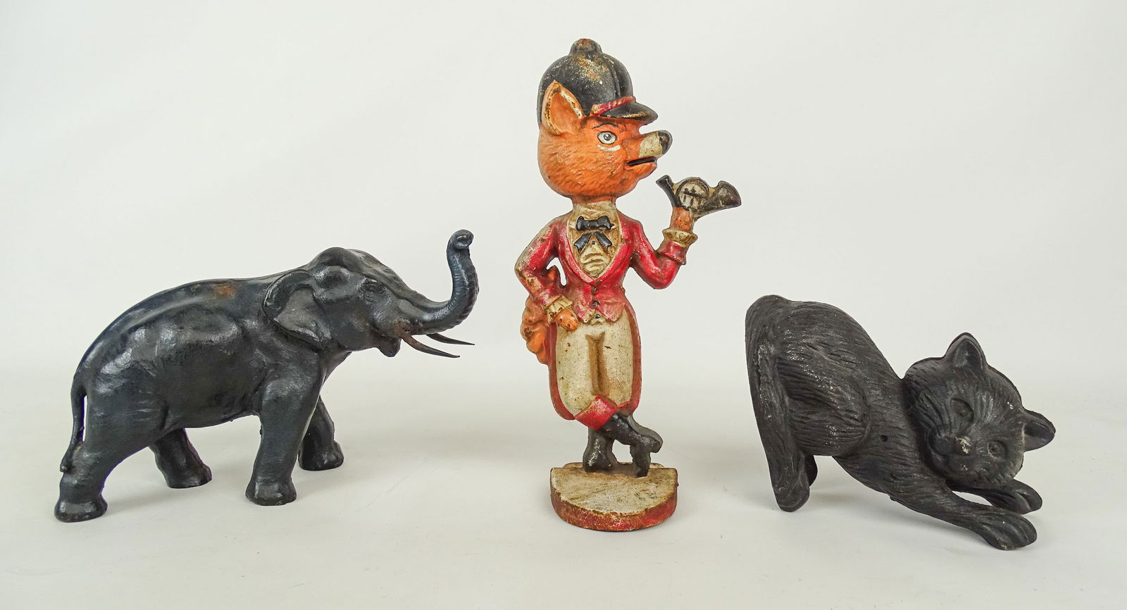 Cast iron animals doorstops (3) (1 of 7)