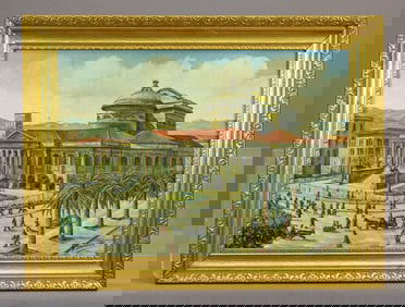 Italian Opera House Painting