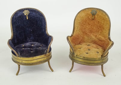 Pair of Antique Miniature Chairs