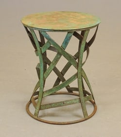 Garden room iron table