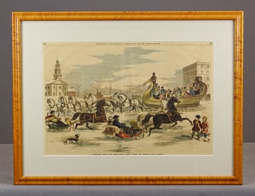 Boston Sleigh Print