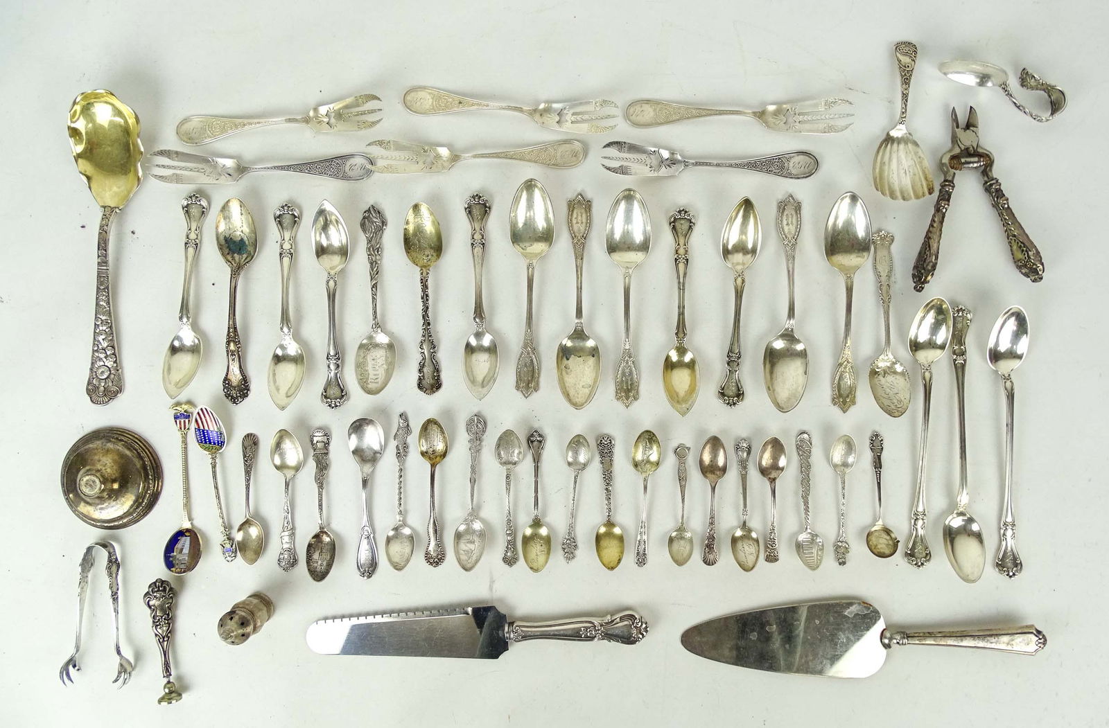 Sterling Silver Flatwear Mixed Lot (1 of 8)