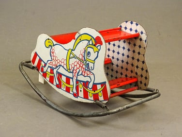 Vintage Horse Rocking Child's Toy