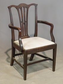 Hepplewhite Style Armchair