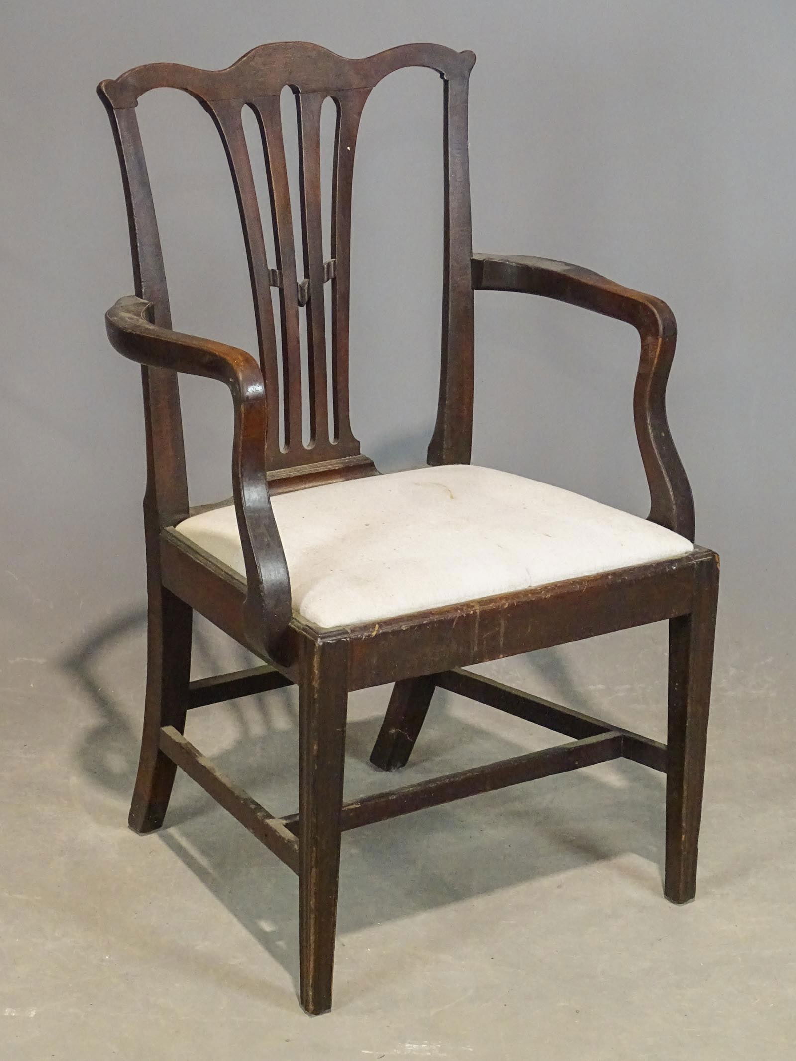 Hepplewhite Style Armchair (1 of 3)