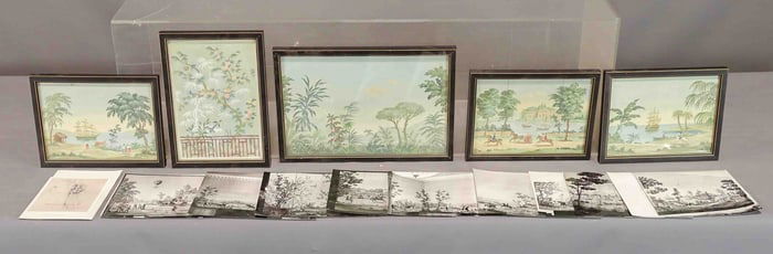 French Wallpaper Prints