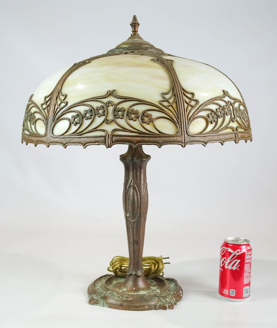 Slag Glass Lamp (1 of 8)