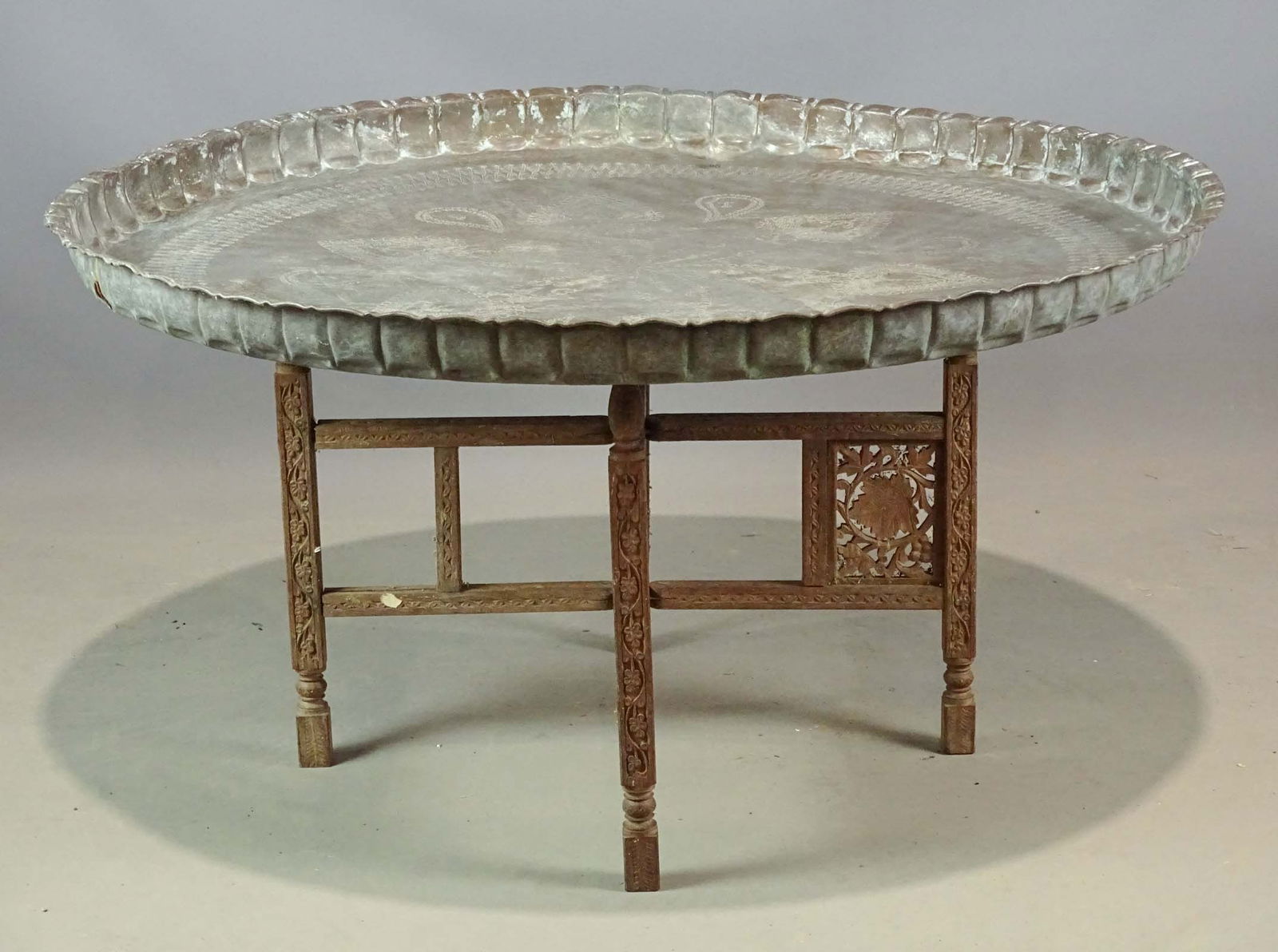 Copper Tray on Stand (1 of 6)