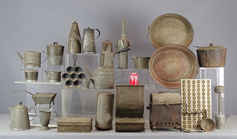 Tinware Lot