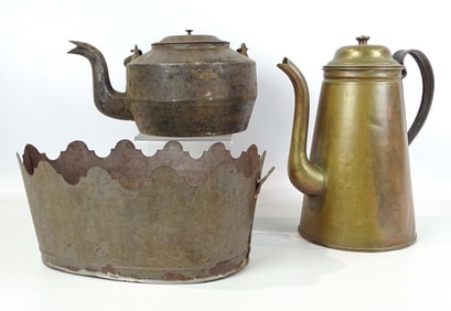 Teapot and Misc. Lot