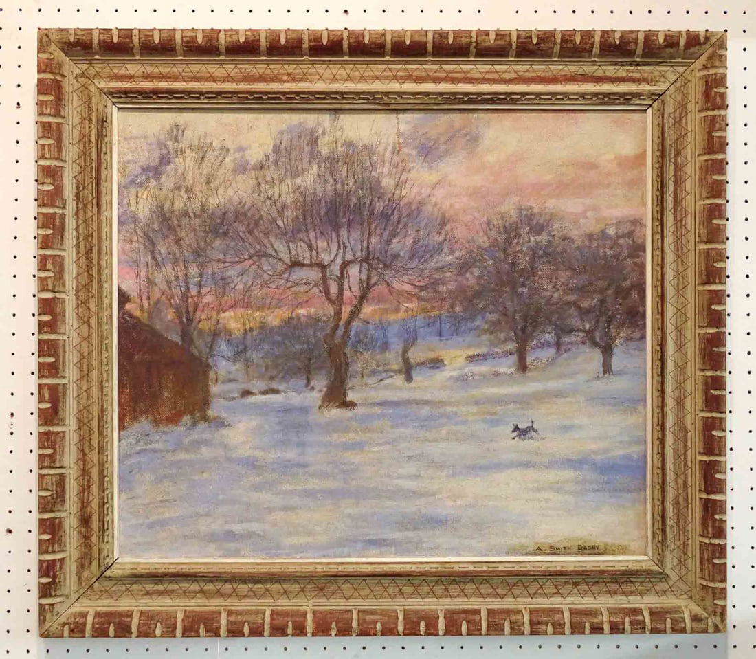 Painting: A. Smith Daggy (20th Century) (1 of 5)