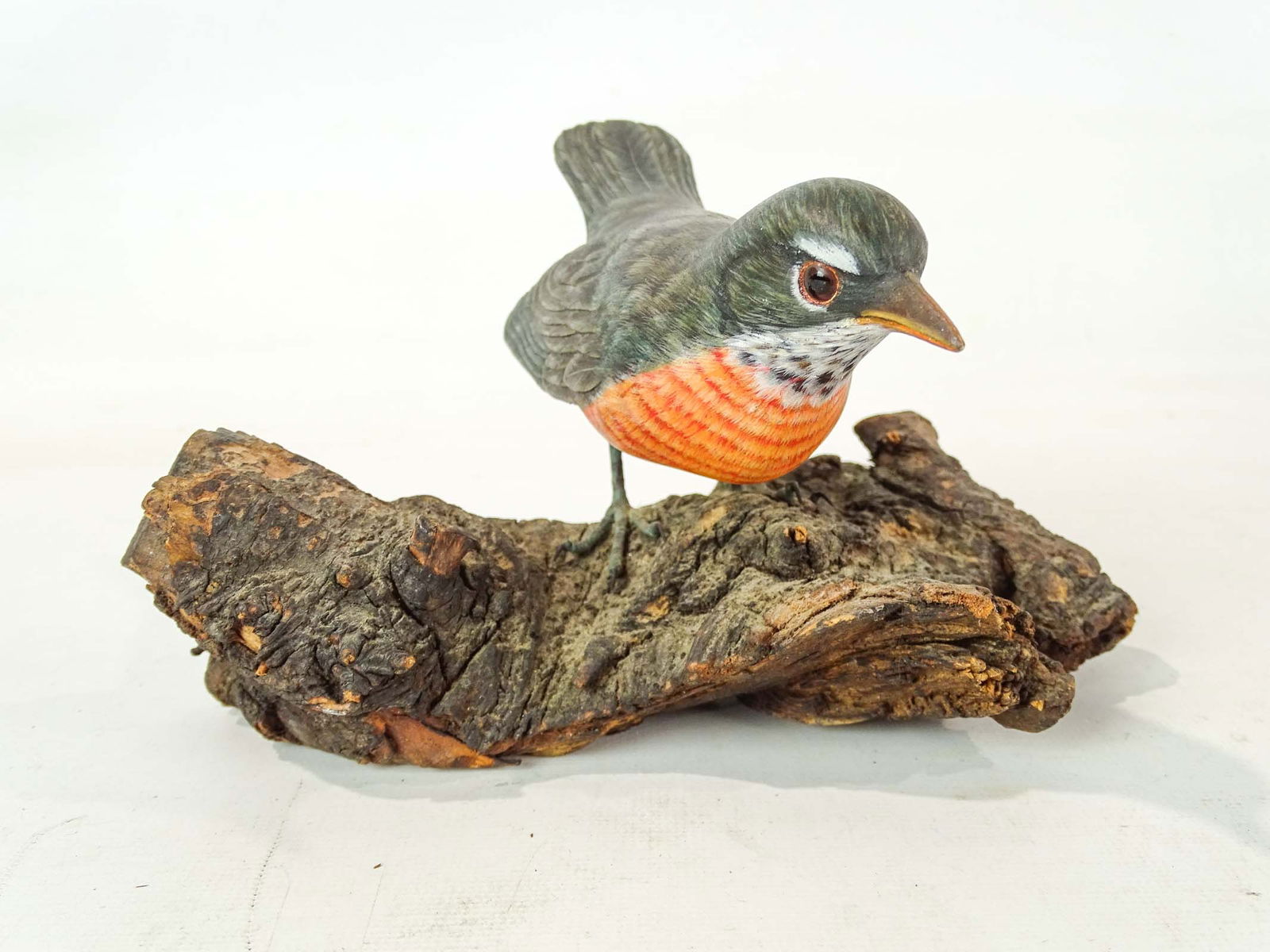 Folk Art Carved Bird (1 of 7)